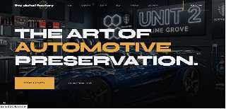 The Detail Factory website preview