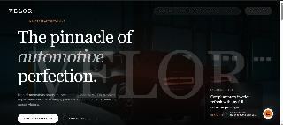 VELOR Detailing website preview